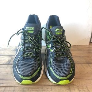 Asics Gel GT 1000, T3R2N, Silver Black Green Run Asics Gel GT 1000, T3R2N, Silver Black Green Run